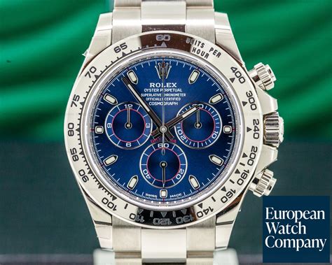 rolex cosmograph daytona blu arabic|rolex daytona blue dial price.